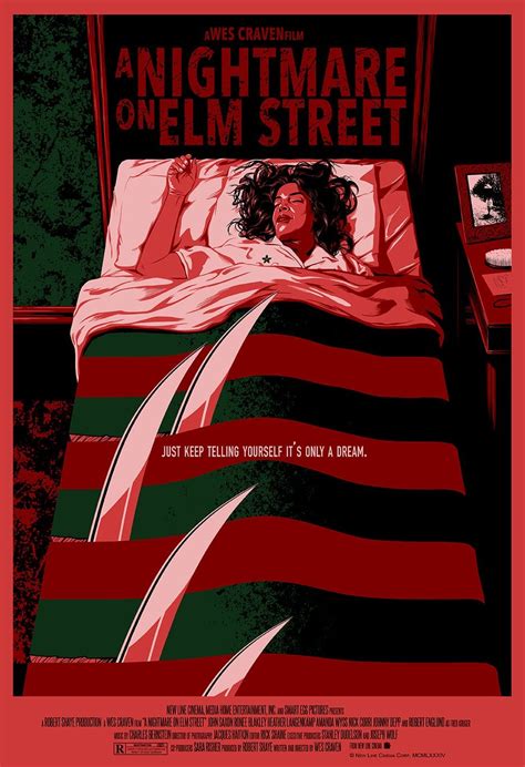 Awesome, fan-made Nightmare on Elm Street Poster : horror