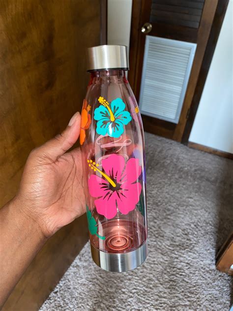 Flower Water Bottle | Etsy