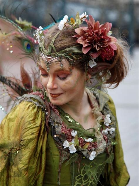 Green wood nymph - FUN! (fairy, faerie, fae, costume, magical, make ...