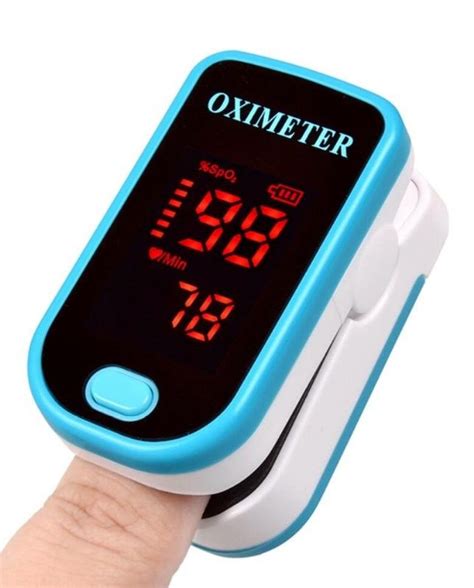 OLED Disposable Spo2 Sensor , Fingertip Pulse Detector Oximeter For ...