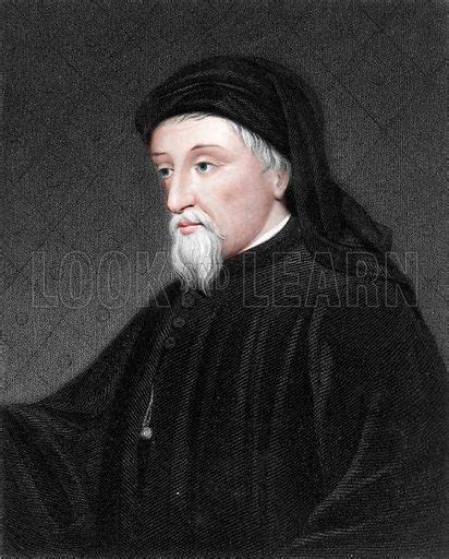 Geoffrey Chaucer stock image | Look and Learn