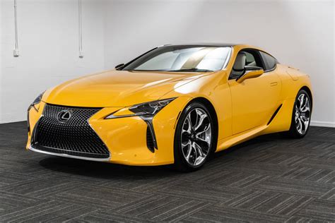 2019 Lexus Lc 500, Flare Yellow With 7589 Miles Available Now! - Used ...