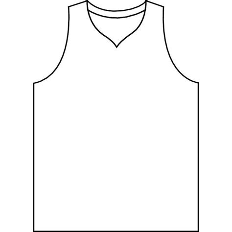 Printable Template Jersey - ClipArt Best