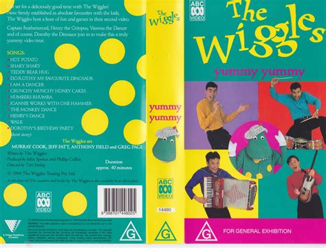 THE WIGGLES YUMMY YUMMY VHS VIDEO PAL~ A RARE FIND | eBay