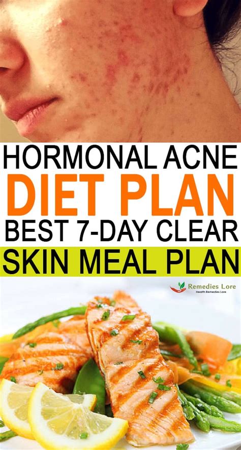 Hormonal Acne Diet Plan (best 7-day clear skin meal plan) - vixohealth