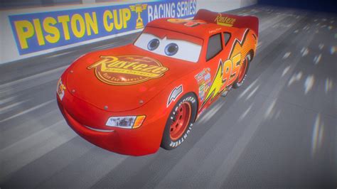 Lightning McQueen in Action - 3D model by hinxlinx [2d0c04a] - Sketchfab