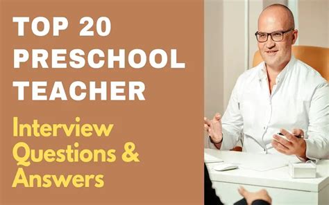 Top 20 Preschool Teacher Interview Questions & Answers 2023 ...