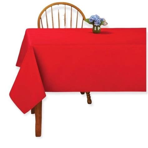 Red Table Cloth - Etsy