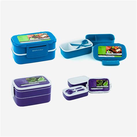 Double Stacked Japanese Bento Box with Utensils - Tanga