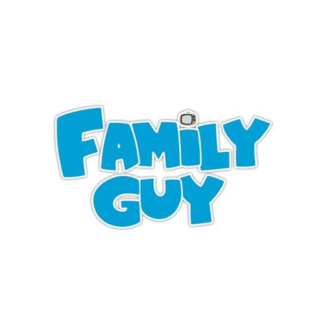 Family Guy – Full Color Vinyl Sticker – Custom Size – Sports Stickers USA