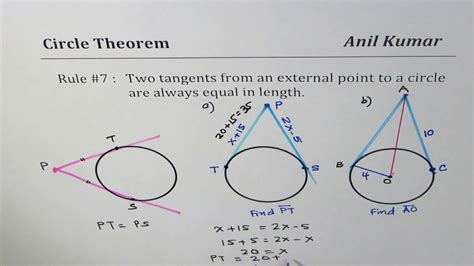 Externally Tangent Circles