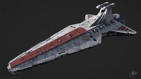 ArtStation - Venator-class Star Destroyer