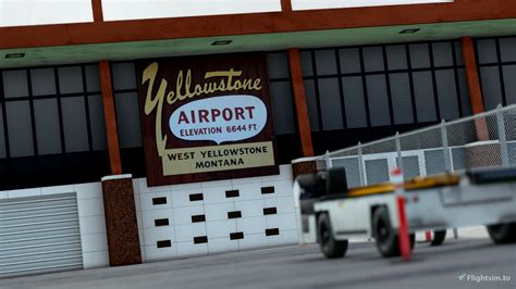 KWYS - Yellowstone Airport (West Yellowstone, Montana) Microsoft Flight ...