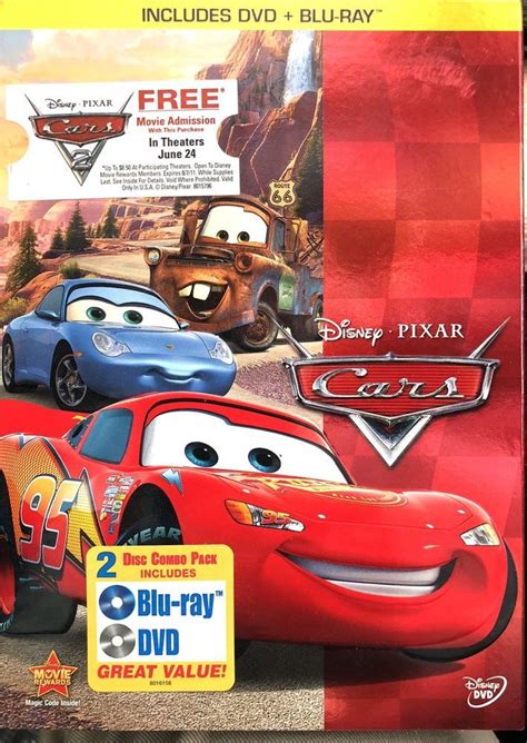 Cars (Blu-ray/DVD, 2011, 2-Disc Set, WS) for sale online | eBay ...