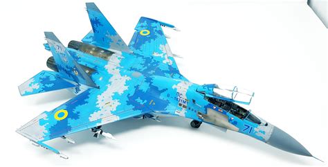 [Let's get Digital] My SU-27 build came finally to an end! : r/modelmakers