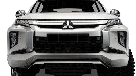 Mitsubishi L200 Barbarian 2020 - 3D Model by Creator 3D