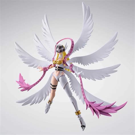 Angewomon “Digimon Adventure” S.H.Figuarts Figure | Video Game Heaven