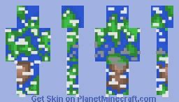 Planet Earth Minecraft Skin