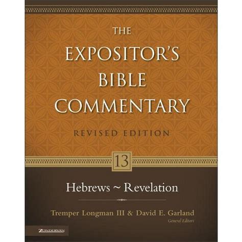 Hebrews - Revelation - (expositor's Bible Commentary) By Zondervan ...