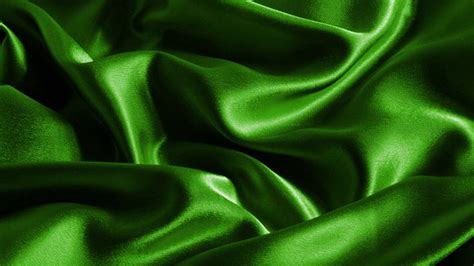 Green Silk Background