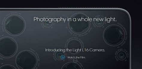 Light L16: Camera Startup announces multi-aperture computational camera with 16 camera modules ...