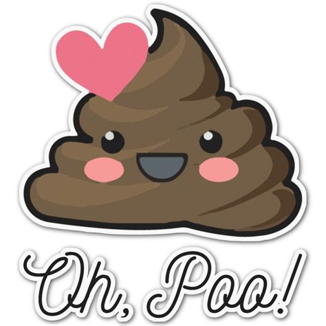 Custom Poop Emoji Graphic Decal - Custom Sizes (Personalized ...