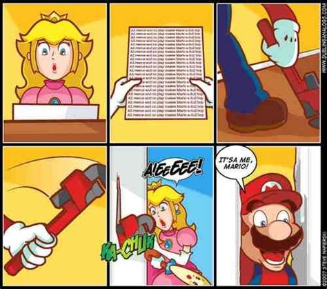 The Shining Mario Comic via Reddit user KregeTheBear | Mario funny ...