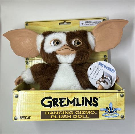 🔥 NEW Gremlins 7" Singing & Dancing GIZMO Plush Doll with Sound Stuffed ...