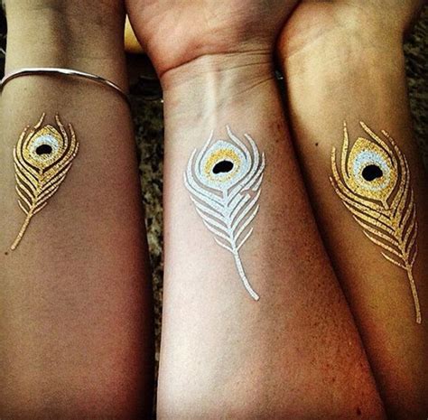 40 Temporary Metallic Tattoos that are in Trend