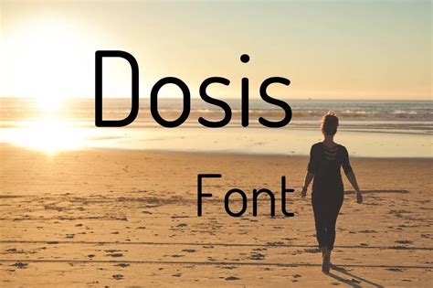 Dosis Font Free Download