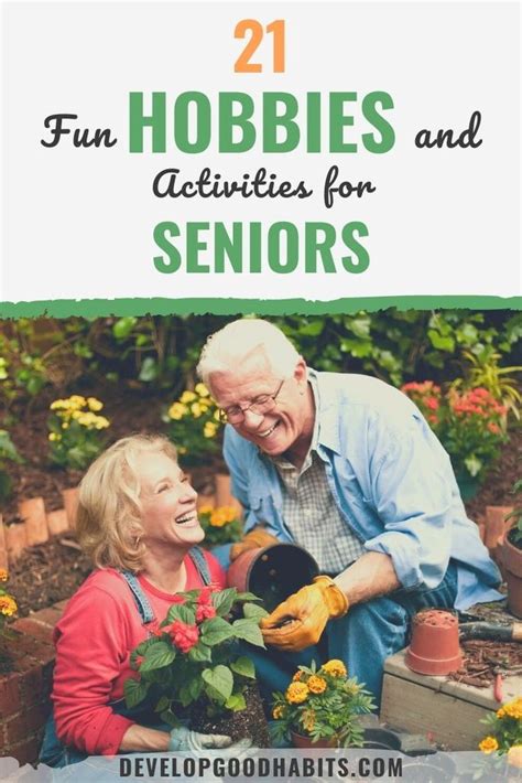 21 Fun Hobbies and Activities for Seniors