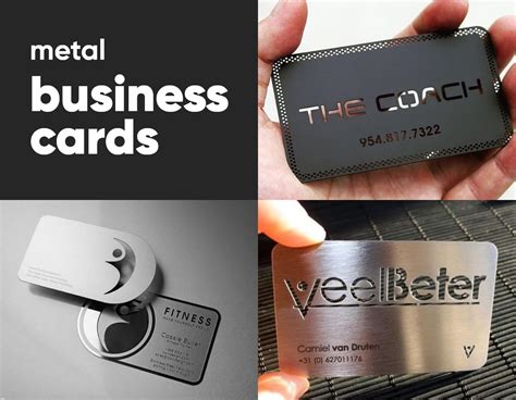 Metal Business Card Ideas That Speak Luxury and Help the Environment