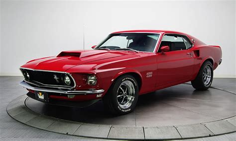 HD wallpaper: red, Mustang, 1969, muscle car, Ford, boss, boss 429 ...