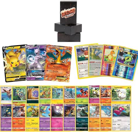 Buy Ultra Rare Pokemon Card 55 Pokemon Cards - 4 Foil Cards - 2 Holo ...