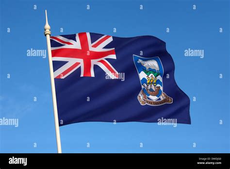 Flag of the Falkland Islands (Islas Malvinas Stock Photo - Alamy