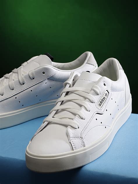 Buy ADIDAS Originals Women White Sleek Sneakers - Casual Shoes for ...