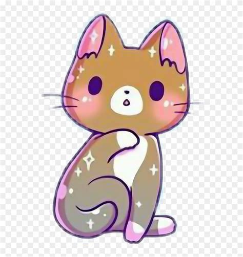 Download Kawaii Cute Cat Kittens Cats Catlove Report - Cat Clipart ...