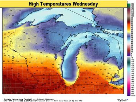 Michigan weather this week: Finally a big warm-up, but when and where ...