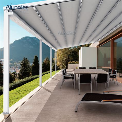 Electric Retractable Awnings With Led Light - Buy Awnings With Led ...