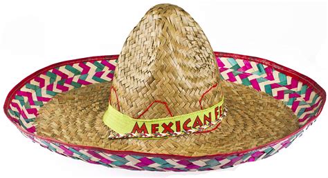 12 X MEXICAN STRAW SOMBRERO LARGE HATS IDEAL FANCY DRESS- Buy Online in ...