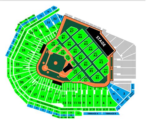 Fenway Park Seating Chart With Rows And Seat Numbers | Two Birds Home