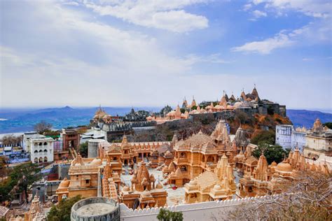 Palitana Temples - A Large Group of Jain Temples on Shetrunjaya Hills.