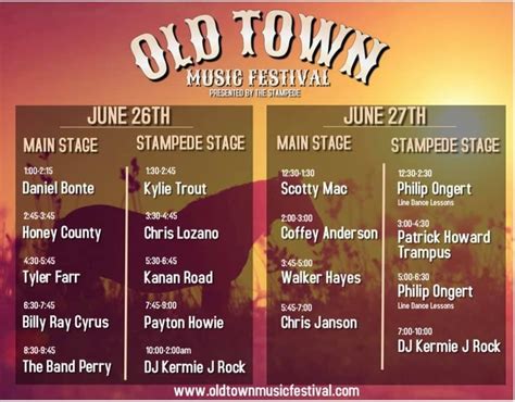 Jun 26 | Old Town 2-Day Music Festival 2021: Temecula | Temecula, CA Patch