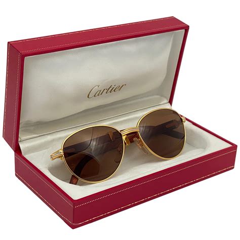 Cartier Men's 18K Gold Frame Glasses at 1stDibs | 18k gold glasses ...