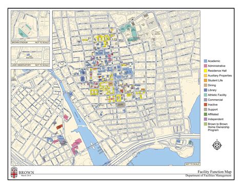 Brown university map | Campus map, Brown university, Map