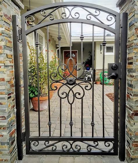 Wrought Iron Gate Designs, Wrought Iron Garden Gates, Metal Gates ...