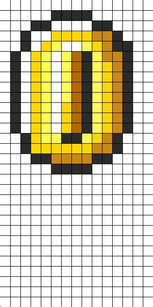 mario coin pixel art grid - iphonewallpaperjapanesewave