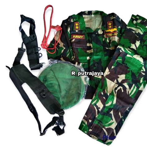 Complete Package Of TNI Uniforms For Children, Little Soldiers ...