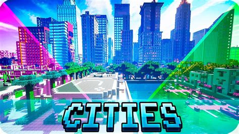 Minecraft - TOP 5 Best Cities in Minecraft - Modern and Futuristic City ...