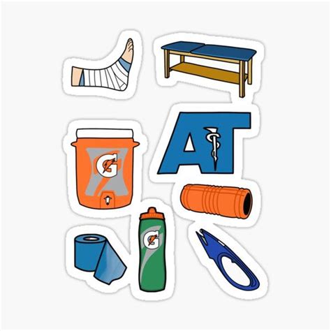 Athletic Trainer Stickers for Sale | Athletic training sports medicine ...